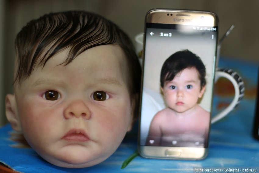 Кукла реборн из молда Lilli Marlaine (фото 9)