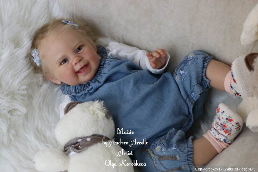 Моя малышка реборн Maizie #2 (фото 9)