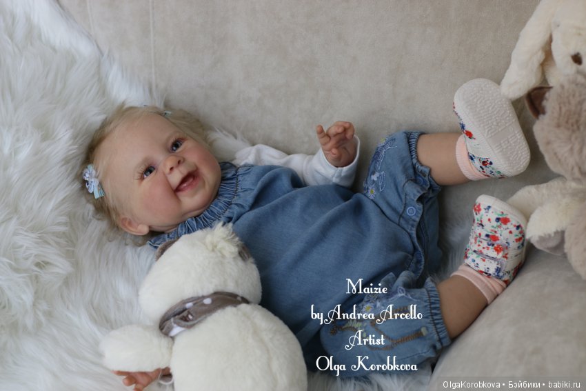 Моя малышка реборн Maizie #2 (фото 8)