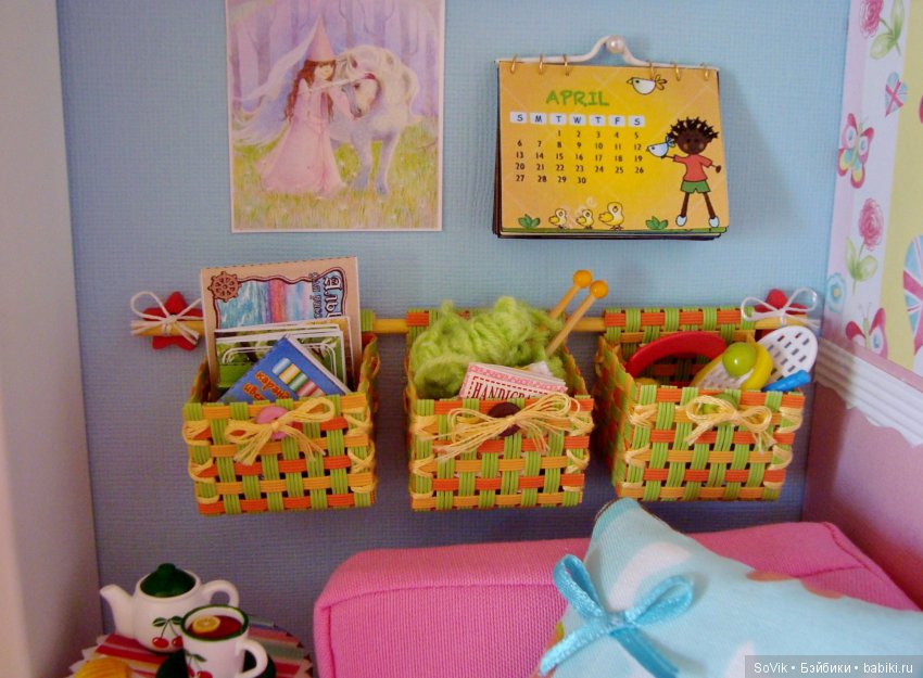 Румбокс в стеллаже для кукол 1/6 (фото 7)