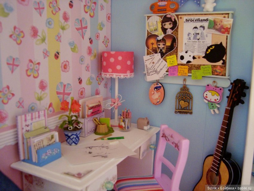 Румбокс в стеллаже для кукол 1/6 (фото 4)