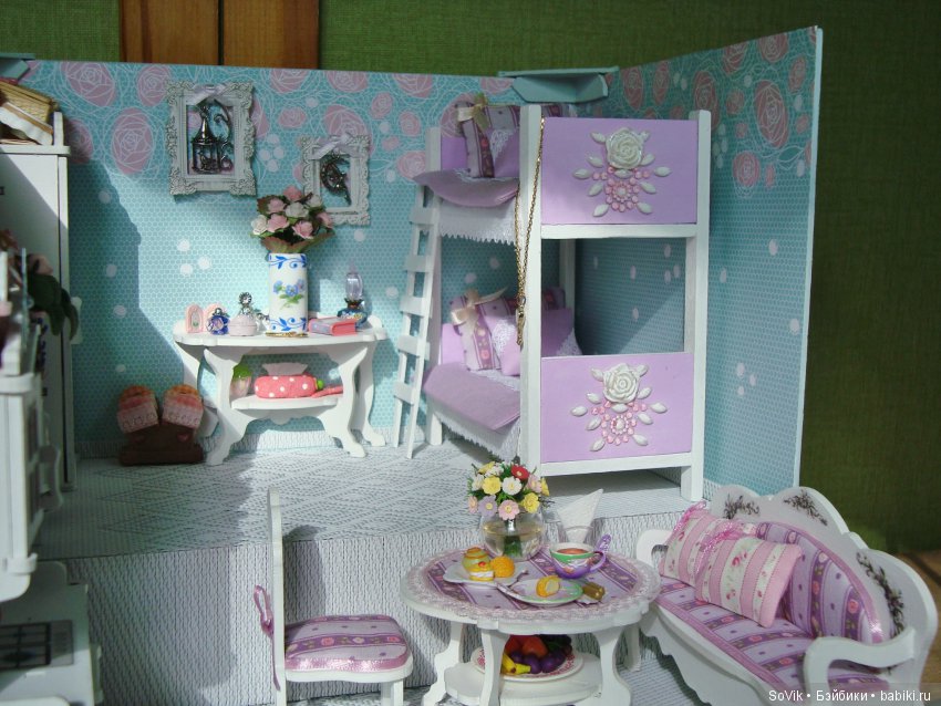 Разборный румбокс 1/12 для малышек обитсу (фото 8)