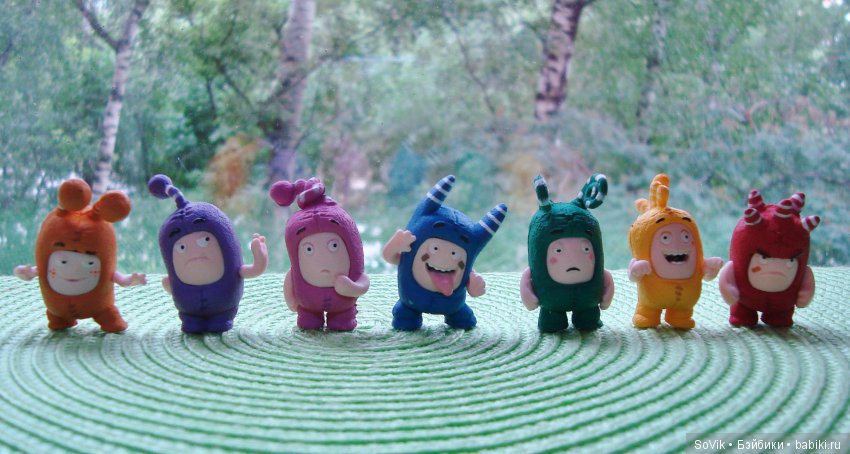 Веселые чудики "Oddbods" и не только