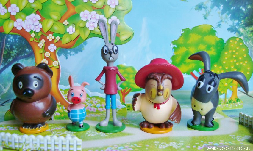 Винни-Пух и все-все-все — Интересные игрушки и фигурки (разное): редкие