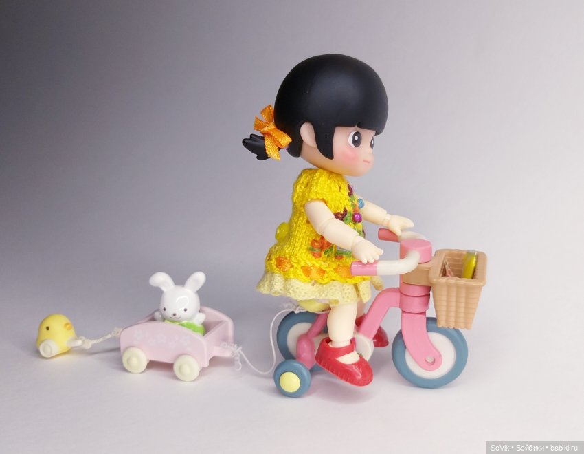 Mui chan от Popmart. Гибрид на шарнирном теле YmY