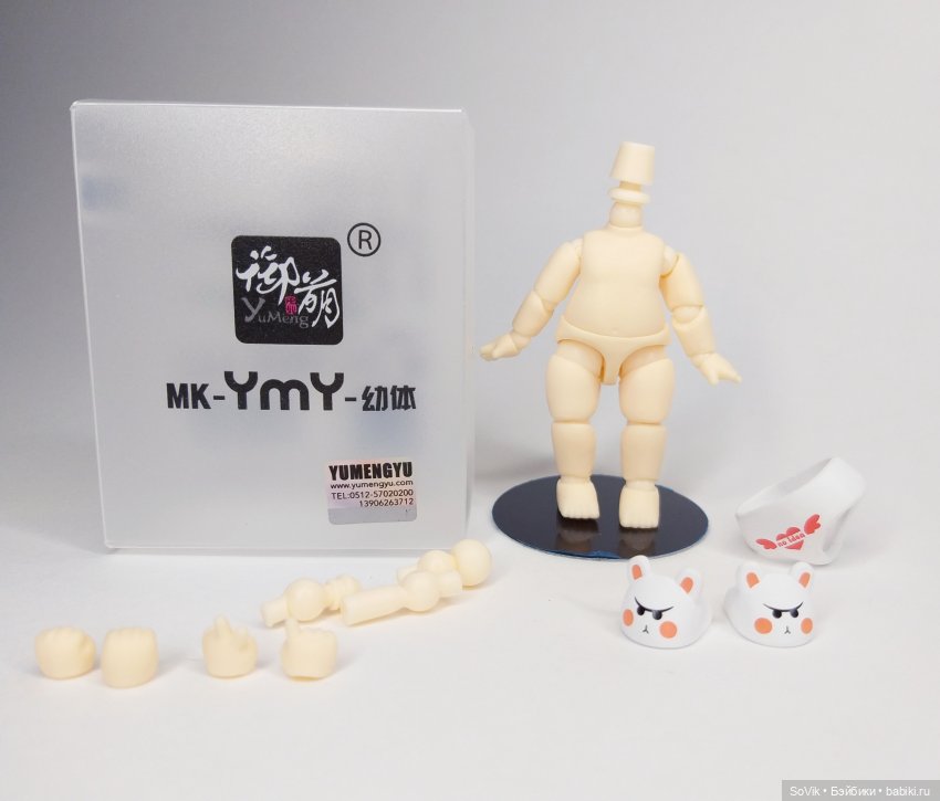 Mui chan от Popmart. Гибрид на шарнирном теле YmY