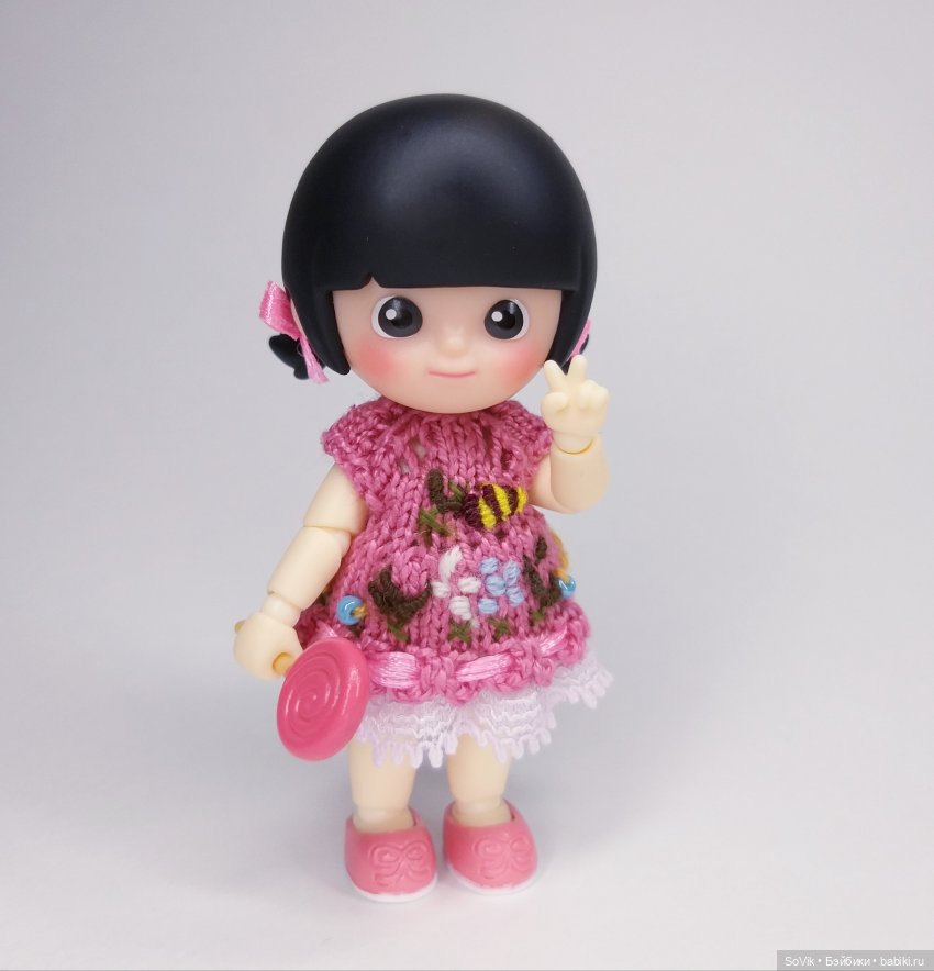 Mui chan от Popmart. Гибрид на шарнирном теле YmY