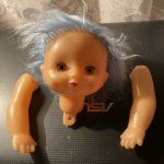 Голова и руки от советской куклы