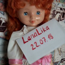 Кукла СССР, Лиля, Ворошиловград, из личной коллекции!