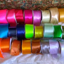 Ленты атласные