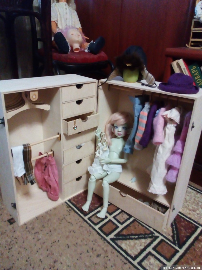 Гардеробчик для Талиссы — Куклы Kaye Wiggs (Кайе Виггс): авторские BJD (БЖД)