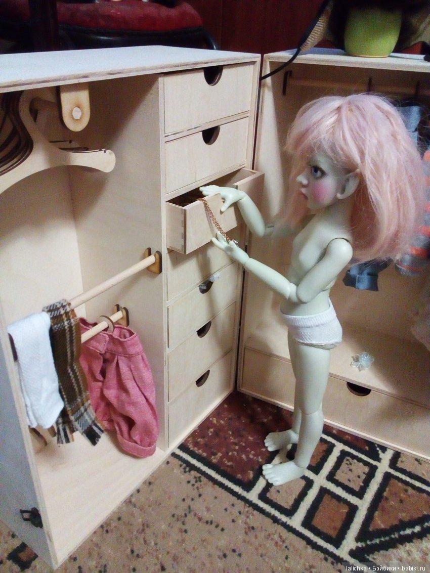 Гардеробчик для Талиссы — Куклы Kaye Wiggs (Кайе Виггс): авторские BJD (БЖД) (фото 2)