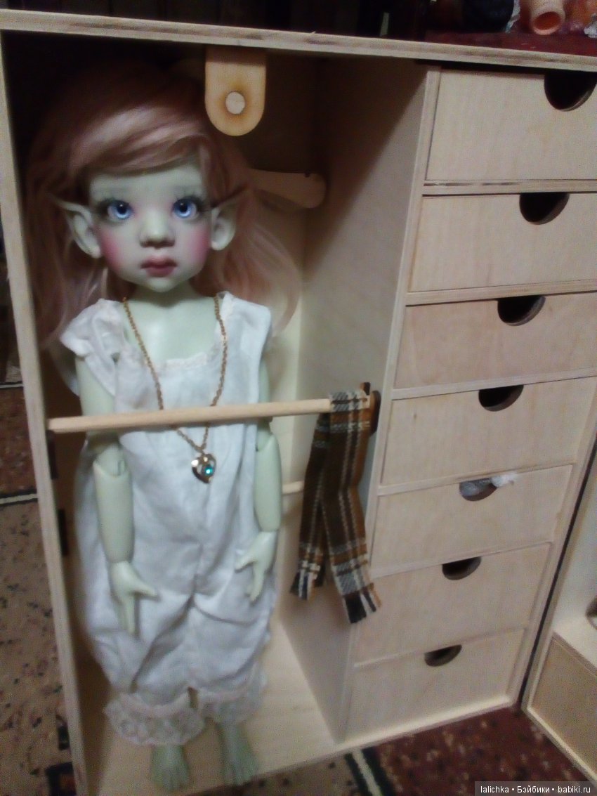 Гардеробчик для Талиссы — Куклы Kaye Wiggs (Кайе Виггс): авторские BJD (БЖД) (фото 4)