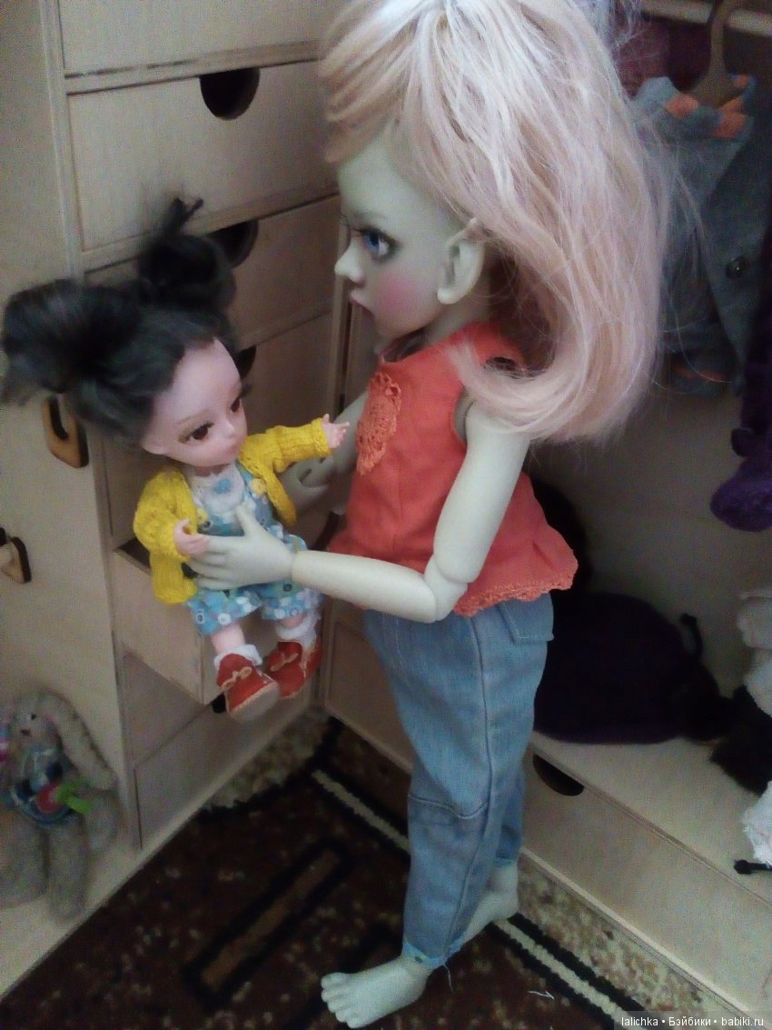 Гардеробчик для Талиссы — Куклы Kaye Wiggs (Кайе Виггс): авторские BJD (БЖД) (фото 5)