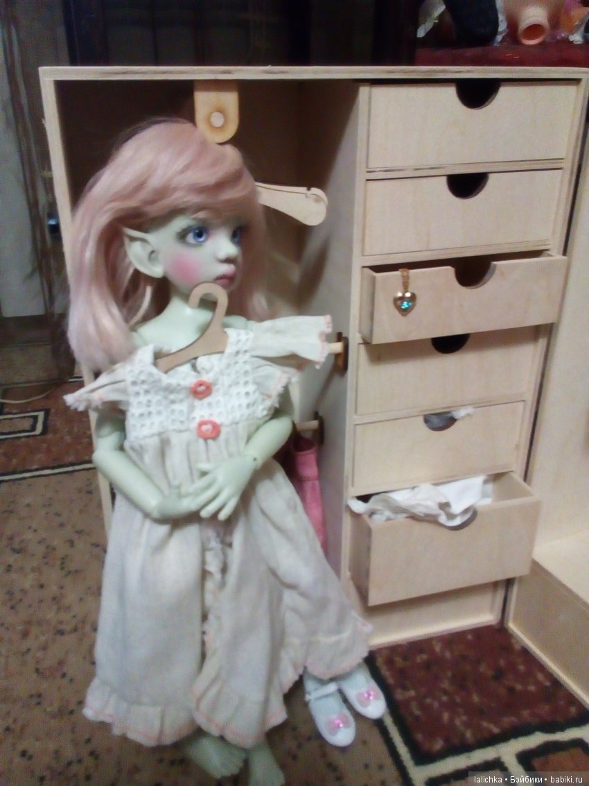 Гардеробчик для Талиссы — Куклы Kaye Wiggs (Кайе Виггс): авторские BJD (БЖД) (фото 6)