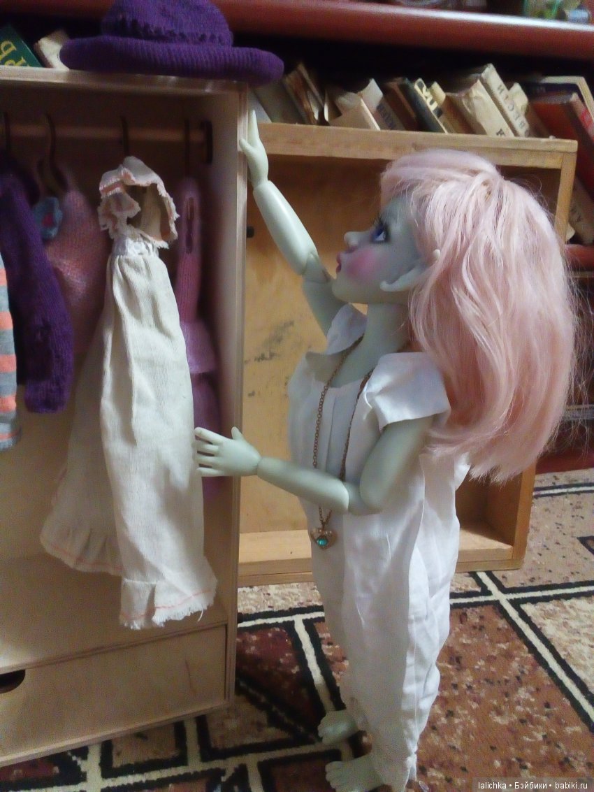 Гардеробчик для Талиссы — Куклы Kaye Wiggs (Кайе Виггс): авторские BJD (БЖД) (фото 7)