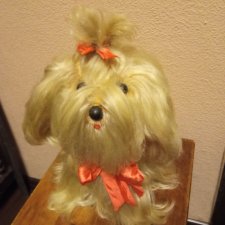 Винтажный песик вычищен