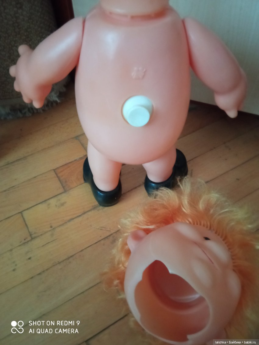 Как вылечить Карсона | Бэйбики Как вылечить Карсона — Ремонт кукол СССР и ГДР (немок): чернота (фото 2)