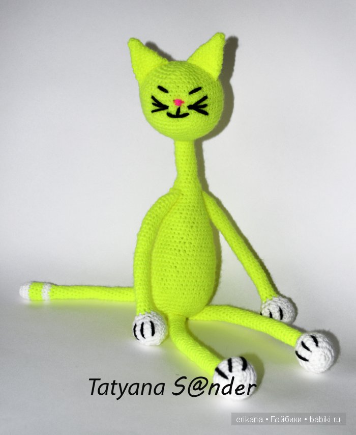 Еще немного котиков. Авторские игрушки своими руками