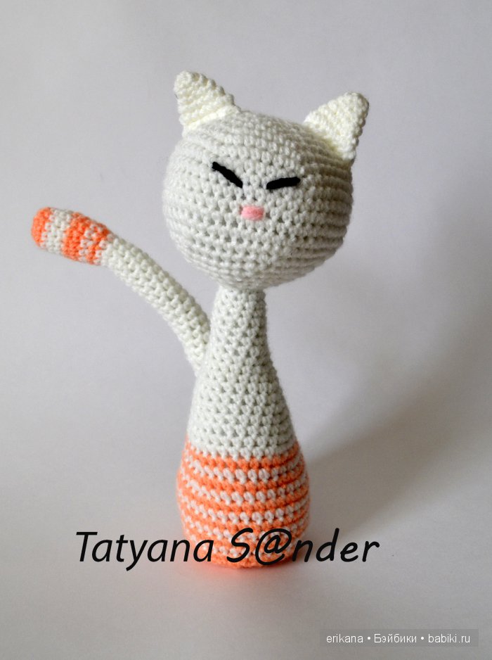 Еще немного котиков. Авторские игрушки своими руками (фото 6)