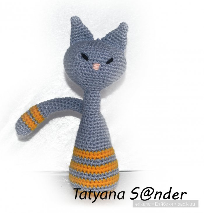 Еще немного котиков. Авторские игрушки своими руками (фото 10)