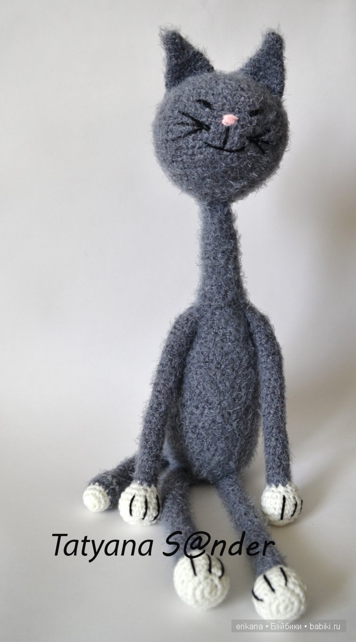 Еще немного котиков. Авторские игрушки своими руками