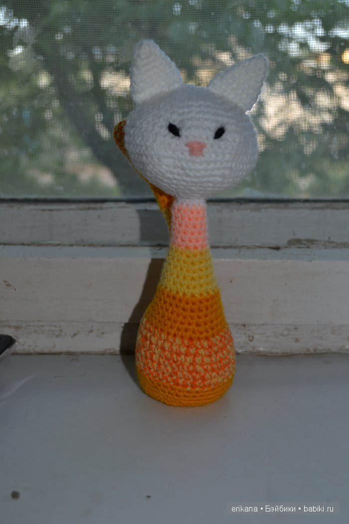 Еще немного котиков. Авторские игрушки своими руками (фото 9)