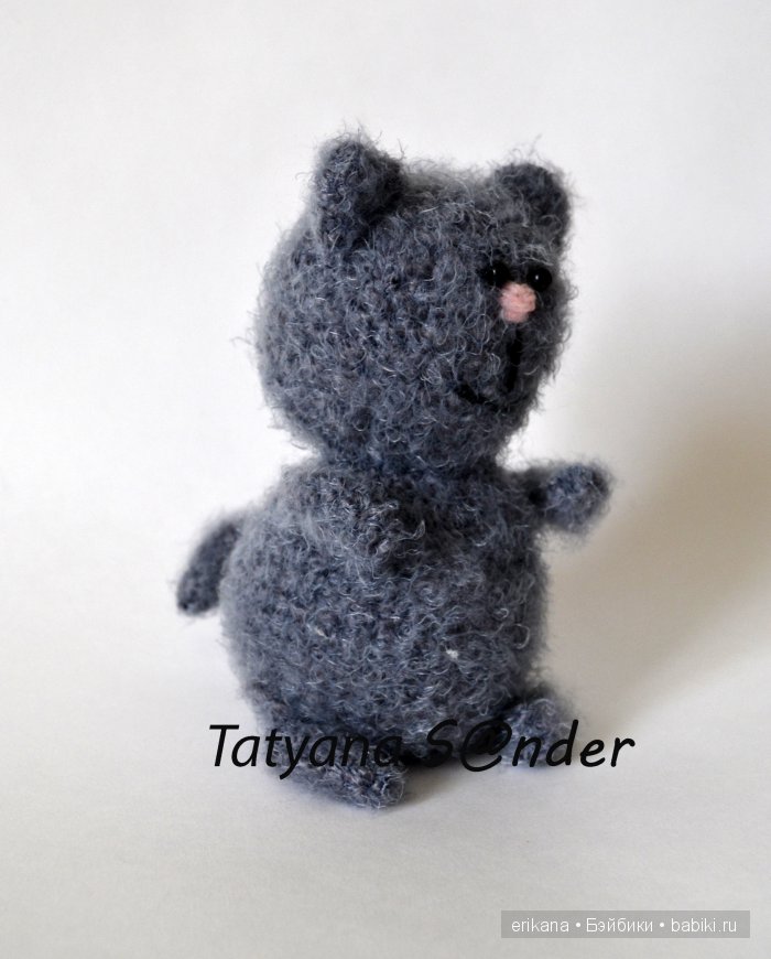 Еще немного котиков. Авторские игрушки своими руками (фото 3)