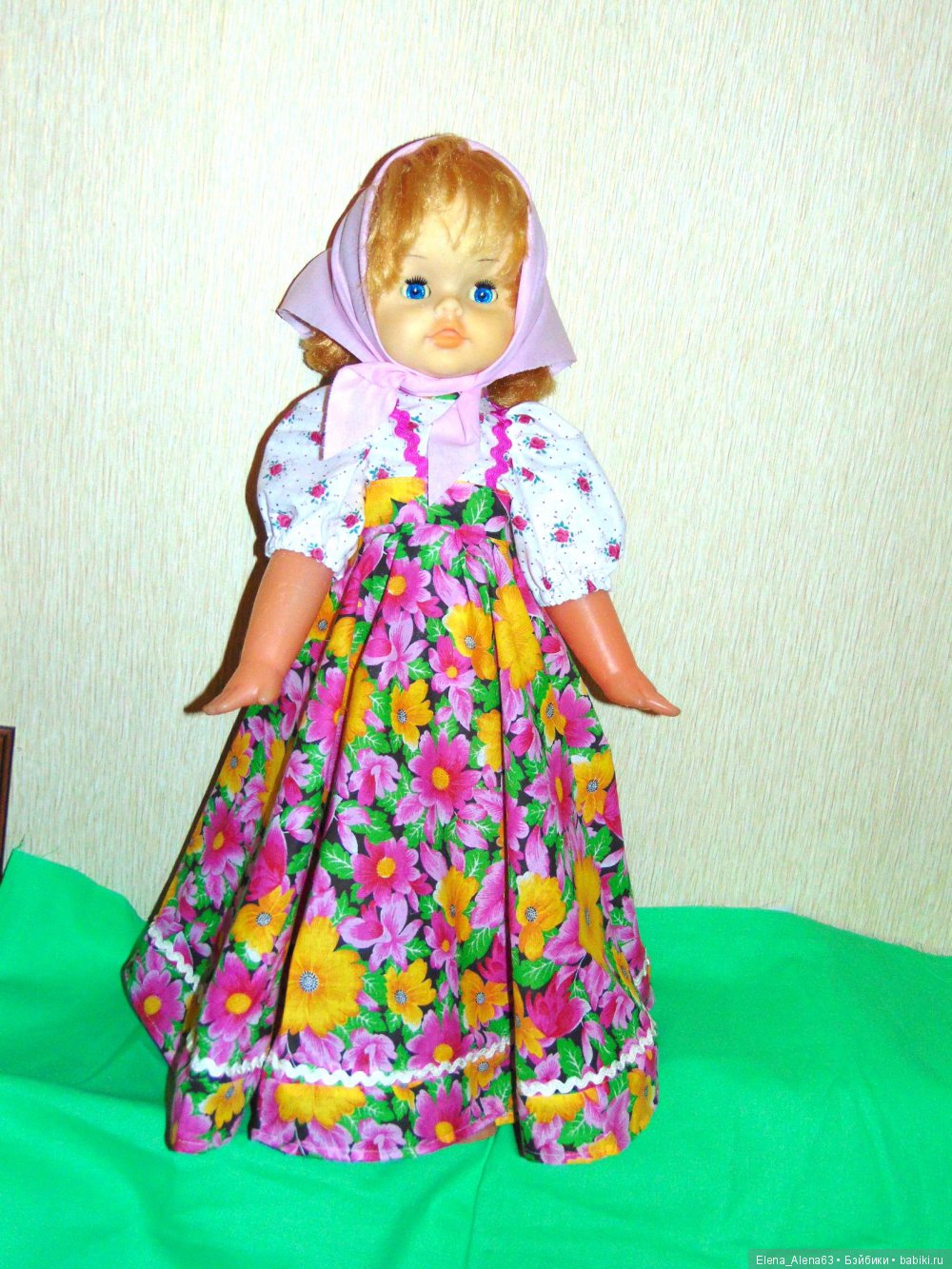 Красивые платья для советских кукол