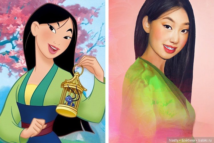 Персонажи Дисней в жизни. Добавила еще