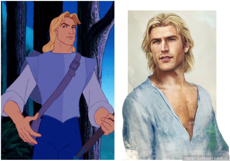 Персонажи Дисней в жизни. Добавила еще