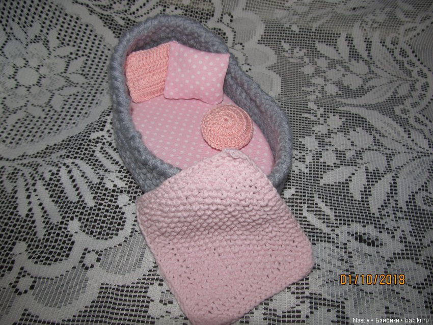 Люлечка для малыша — Аксессуары для кукол своими руками: идеи (фото 6)