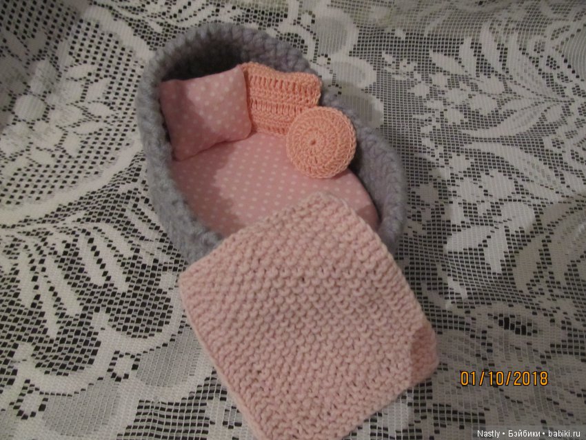 Люлечка для малыша — Аксессуары для кукол своими руками: идеи (фото 4)