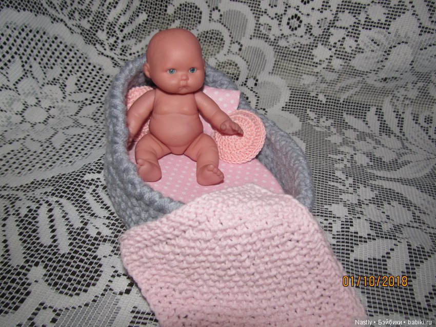 Люлечка для малыша — Аксессуары для кукол своими руками: идеи (фото 8)