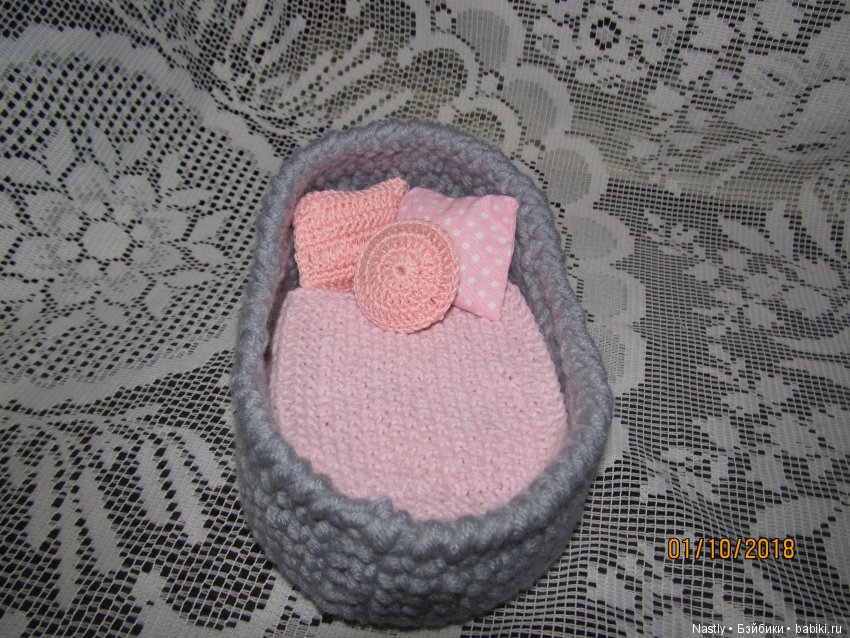 Люлечка для малыша — Аксессуары для кукол своими руками: идеи (фото 2)