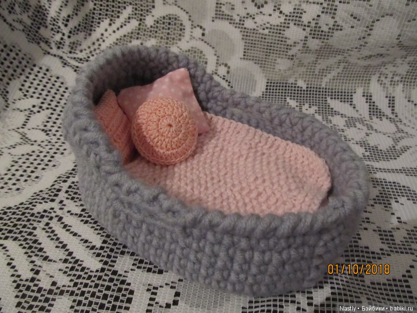 Люлечка для малыша — Аксессуары для кукол своими руками: идеи (фото 3)