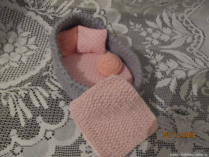 Люлечка для малыша — Аксессуары для кукол своими руками: идеи (фото 5)