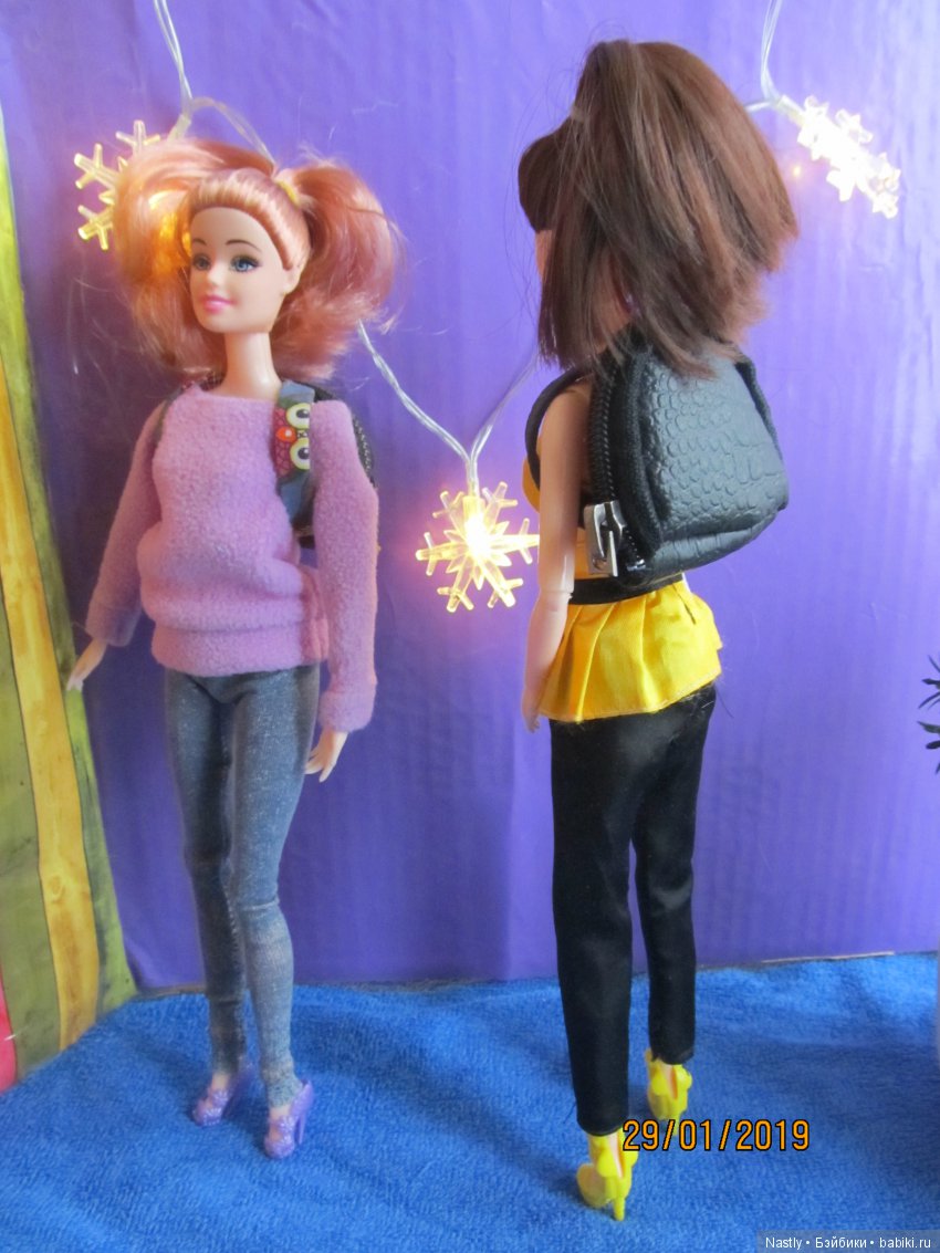 Рюкзачки для кукол за 30 минут