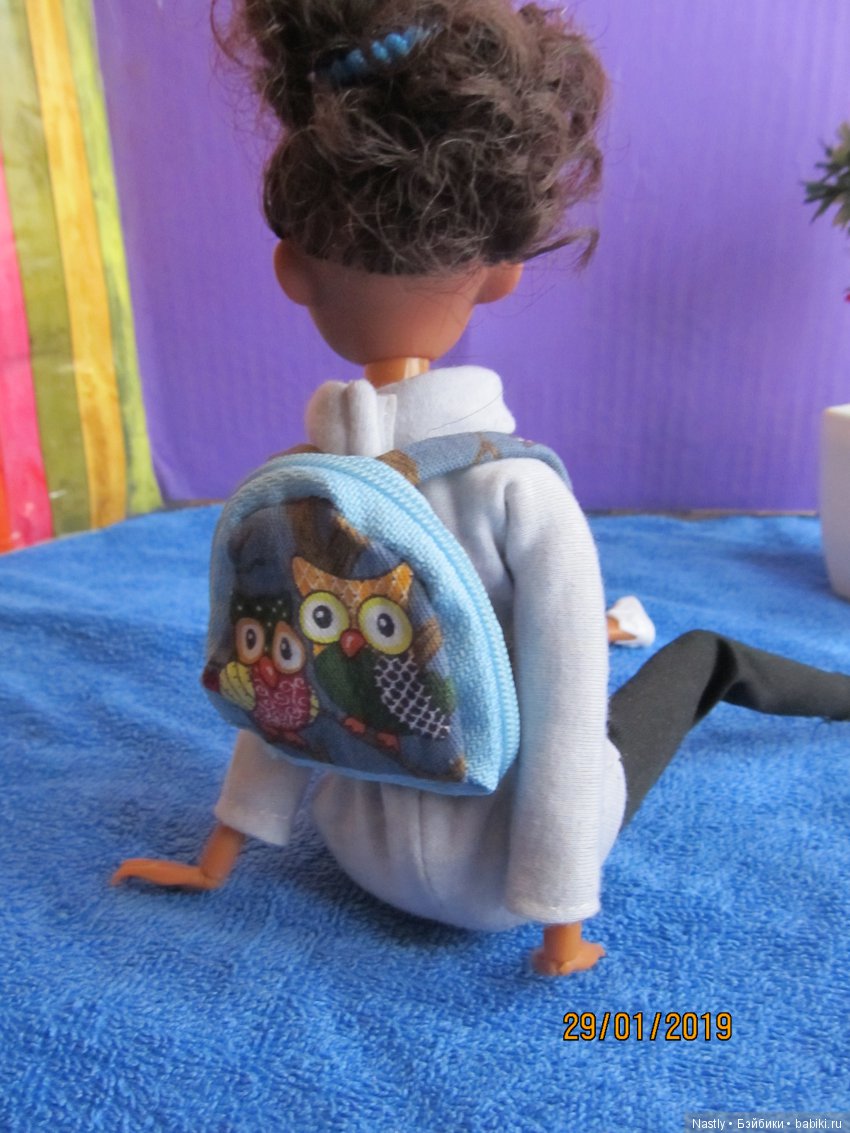 Рюкзачки для кукол за 30 минут