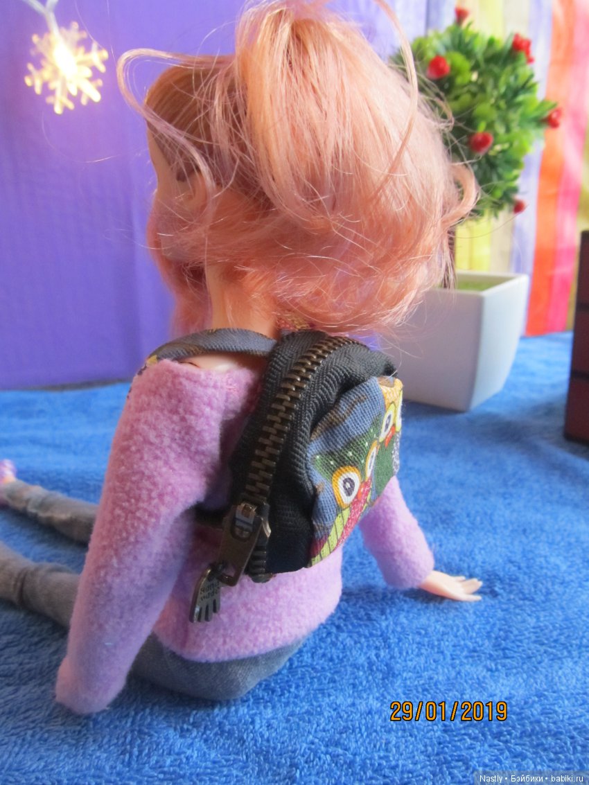 Рюкзачки для кукол за 30 минут