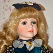 Фарфоровая кукла Leonardo Collection , Англия