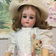 Продается антикварная кукла Каммер Рейнхард, молд 191, 46 см