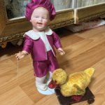 Реплика антикварной куклы Хойбах 25 см