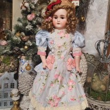 Антикварная кукла Альт Бек Готшальк, рост 56 см