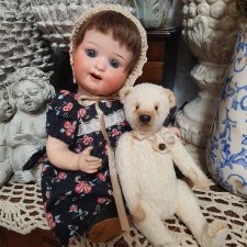 Антикварная малышка Хойбах Коппельсдорф 300, рост 24 см