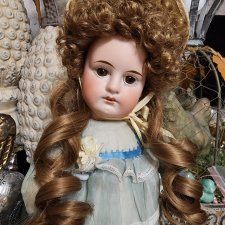 Антикварная куколка, предположительно Сонненберг , 32 см