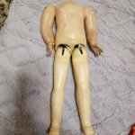 Антикварное тело для французской куклы, 45 см