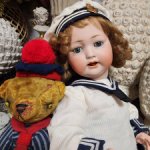 Антикварный малыш Клей Хан 167, рост 34 см