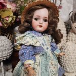 Антикварная куколка Симон Хальбиг Генрих Хандверк 35 см