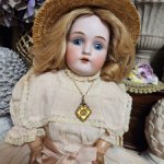 Антикварная кукла Кестнер 154 рост 44 см
